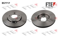 2X Bremsscheibe FTE 9072178 FüR VW UP 121 122 BL1 BL2 BL3 123 Load Ecofuel GTI