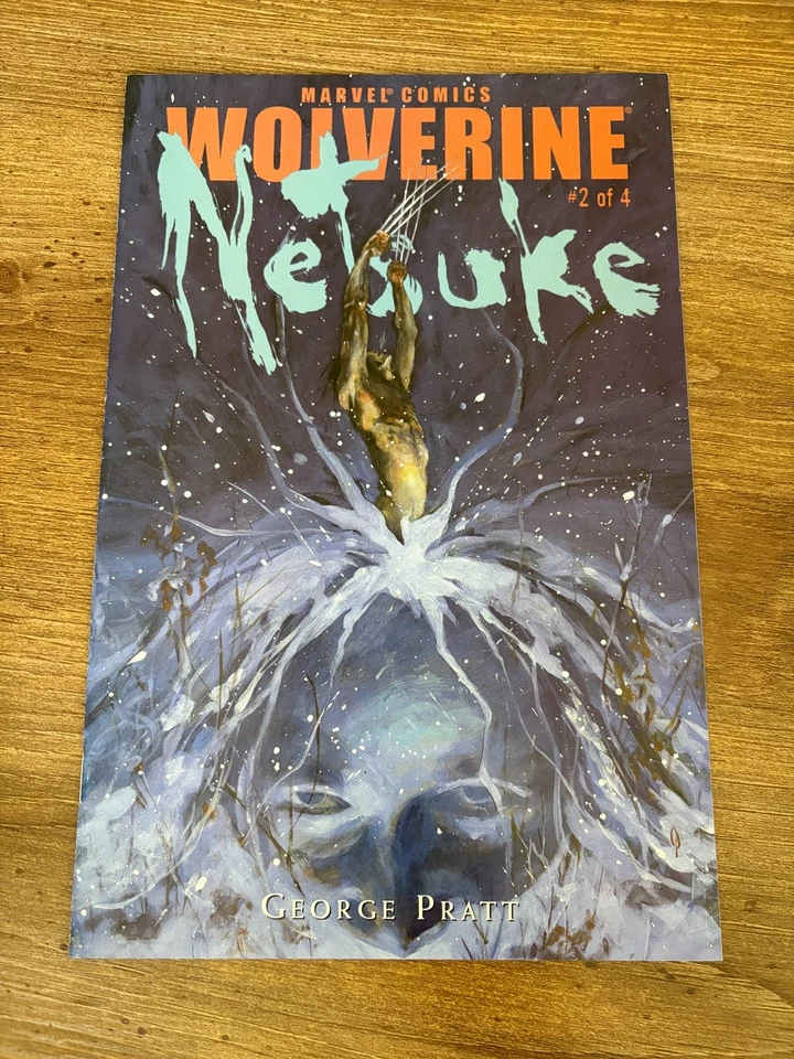 Lote de 4 cómics de Wolverine Netsuke Marvel # 1 2 3 4 en estado bastante bueno-casi nuevo X-Men 7 J332 Foto 3 de 4