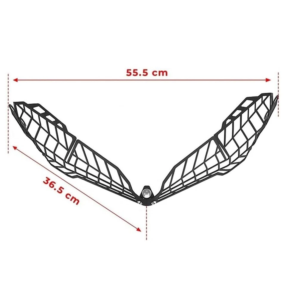 Protector de parrilla de faros de motocicleta para DUCATI Multistrada 950 2020-2024 Foto 3 de 4