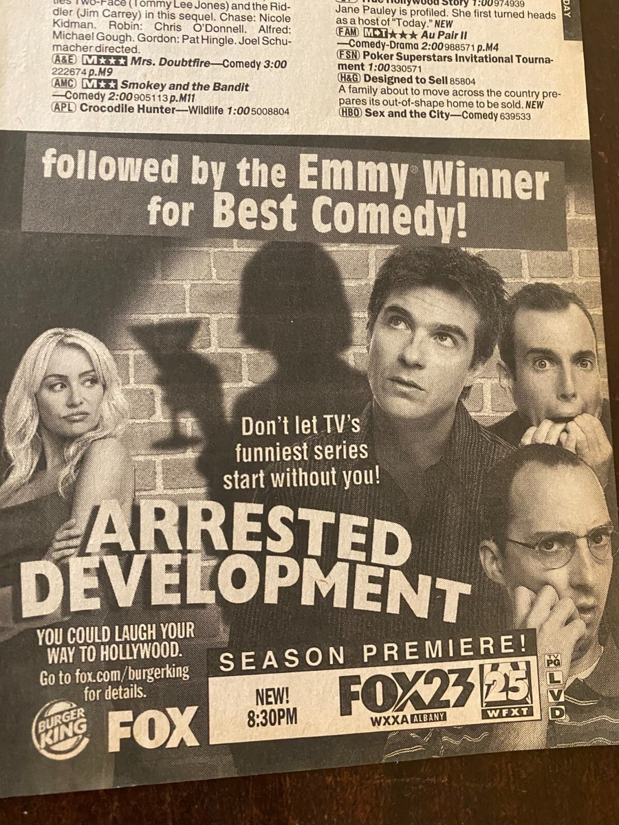 Arrested Development, Jason Bateman, Portia de Rossi, Vintage TV