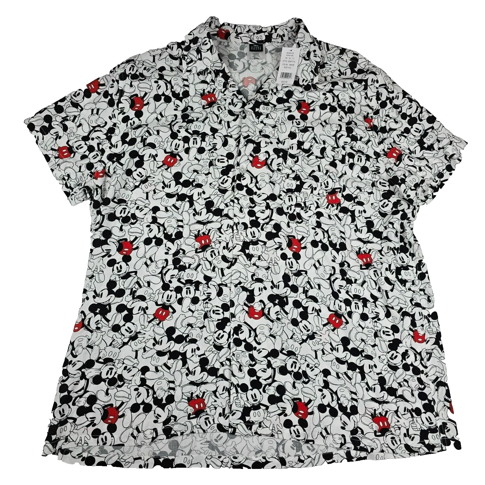 Disney Size 2XL Shirts for Men