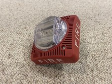 Gentex SSPK24-15/75WR Red Fire Alarm Speaker Strobe 