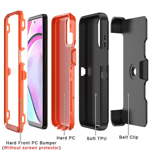 For Motorola Moto G Power 5G 2023 Case Cover+Belt Clip Fits Otterbox Defender - Picture 35 of 52