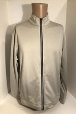 Callaway Weather Series Mens Size Small Gray Full-zip Sweatshirt