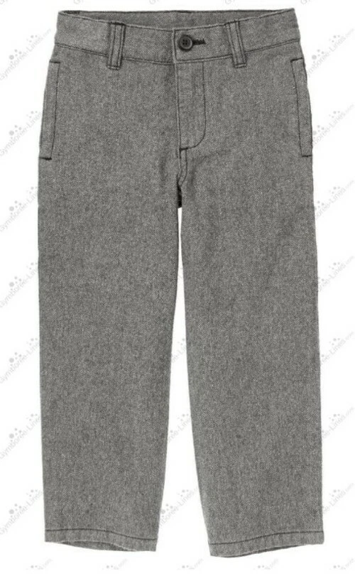 Gray 5 Size Dress Pants Pants for Boys for sale