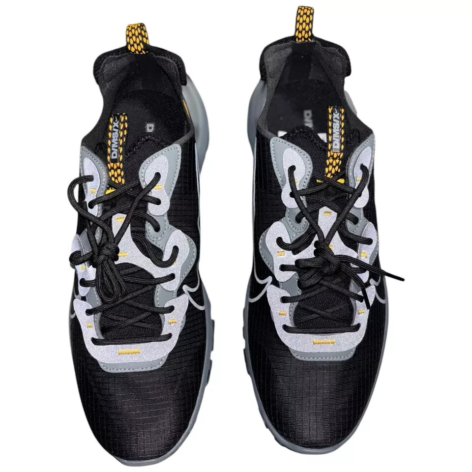 Nike React Vision Black/Grey-Laser Orange | HQ3819-001 Sizes: UK 8