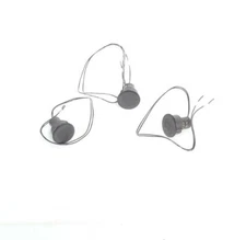 LOT OF 3 NEW SENTROL 1078-W STEEL DOOR CONTACTS 1078W