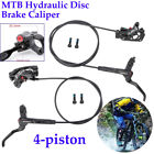 <!--F#f_0-->MTB Bicycle Hydraulic Disc Brake Fits Bike Front Rear 4 Piston Oil Disc Set 1Pcs<!--F/-->