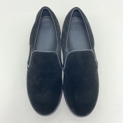 Moncler US 9 EU 39  Black Suede Slip On Loafer Hand Made Italy Shoe Sneakers Moncler Womens EU 39 Black Suede Slip On Loafer Hand Made  main image 2