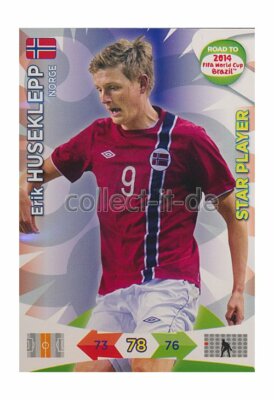 Panini Adrenalyn Road World Cup Brazil 145 - Erik Huseklepp - Star Player