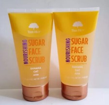 Tree Hut Nourishing Sugar Face Scrub banana oat AHA Set Of 2 7.4 oz.