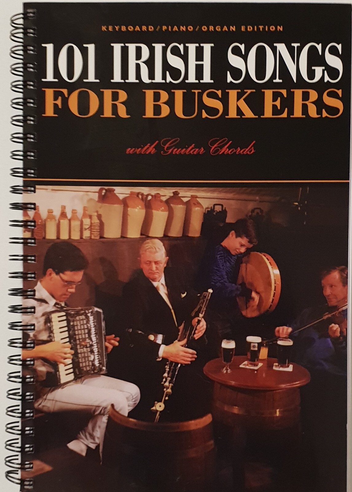 101 Irish Songs For Buskers Music Book Guitar Chords Keyboard Piano Organ Ed  T8