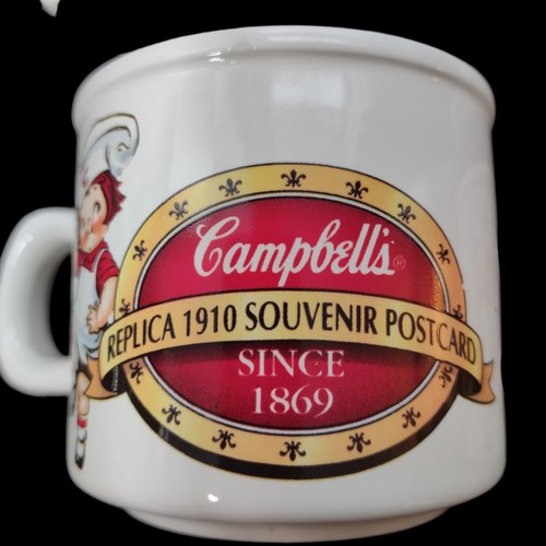 Campbell's Soup Cup Mugs Bowls Set Of 4 - Picture 4 of 16
