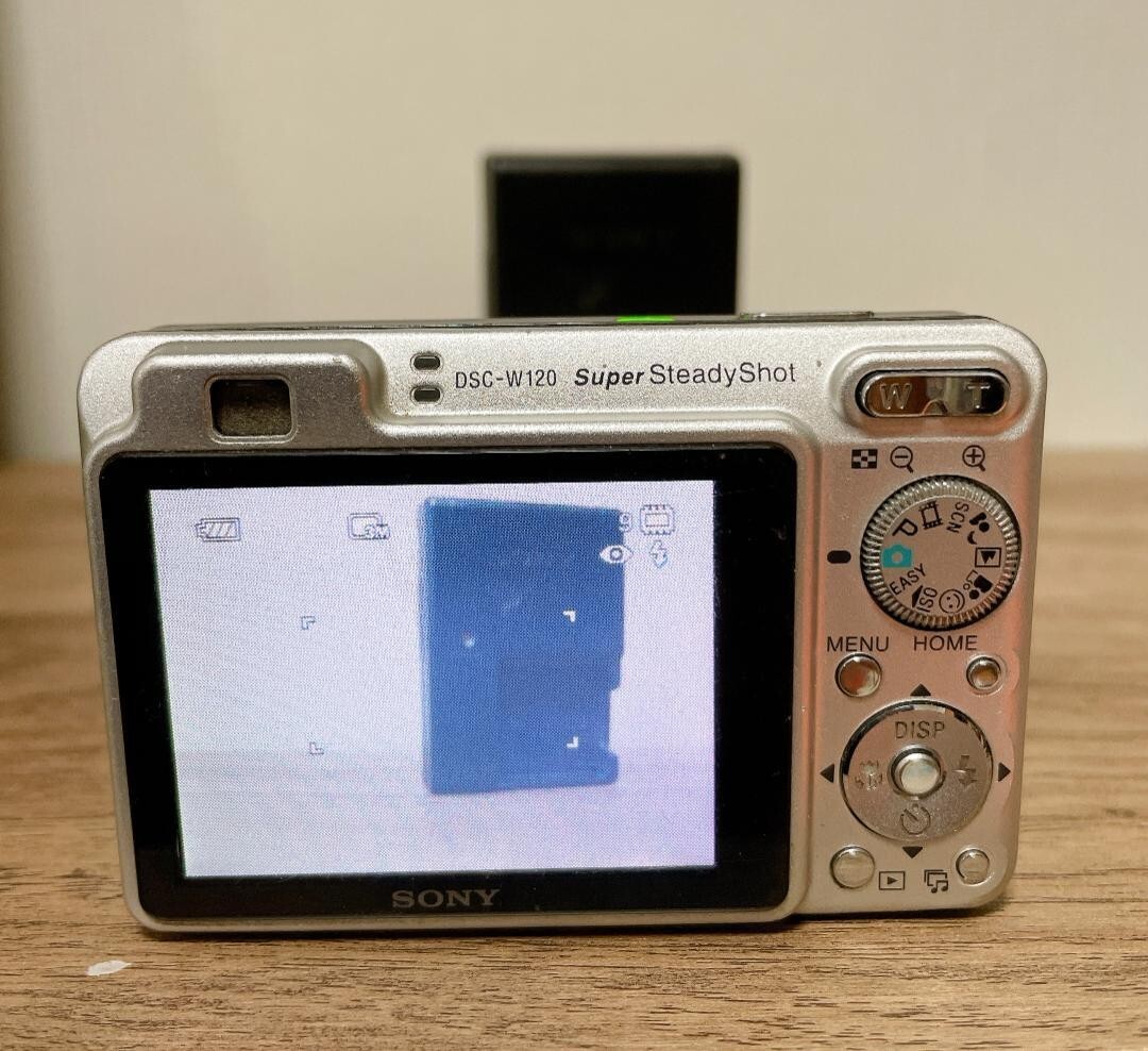 Sony Cyber Shot DSC-W120 7.2MP 4x Compact Digital Camera