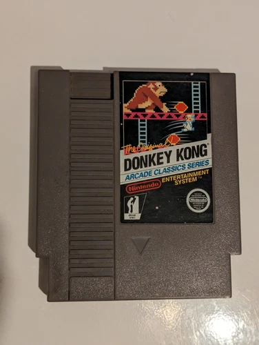 Donkey Kong - 5 Screw  - Cleaned And Tested RARE Original Authentic 