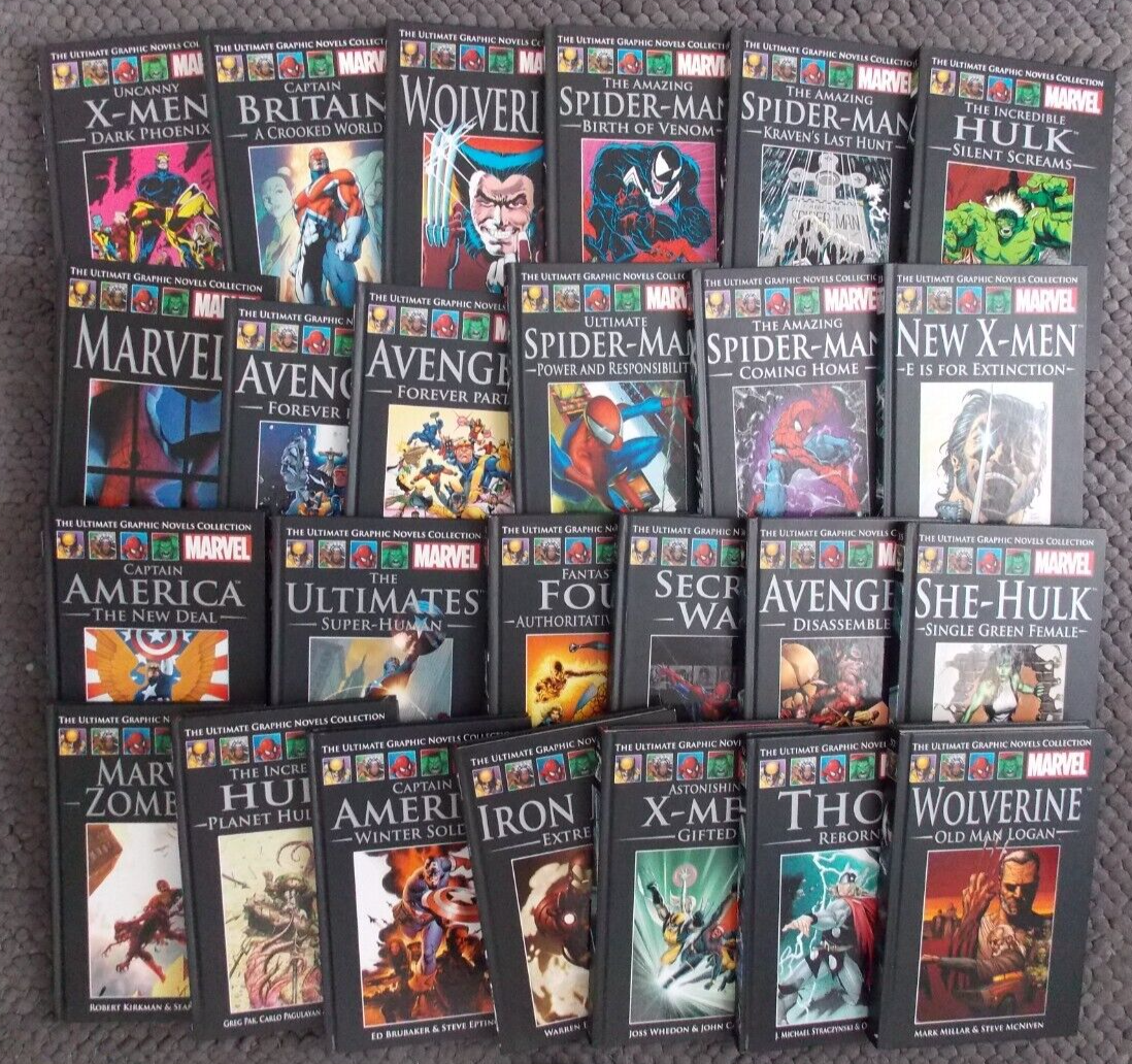 MARVEL ULTIMATE GRAPHIC NOVELS COLLECTION PICK ONE ,25 TO