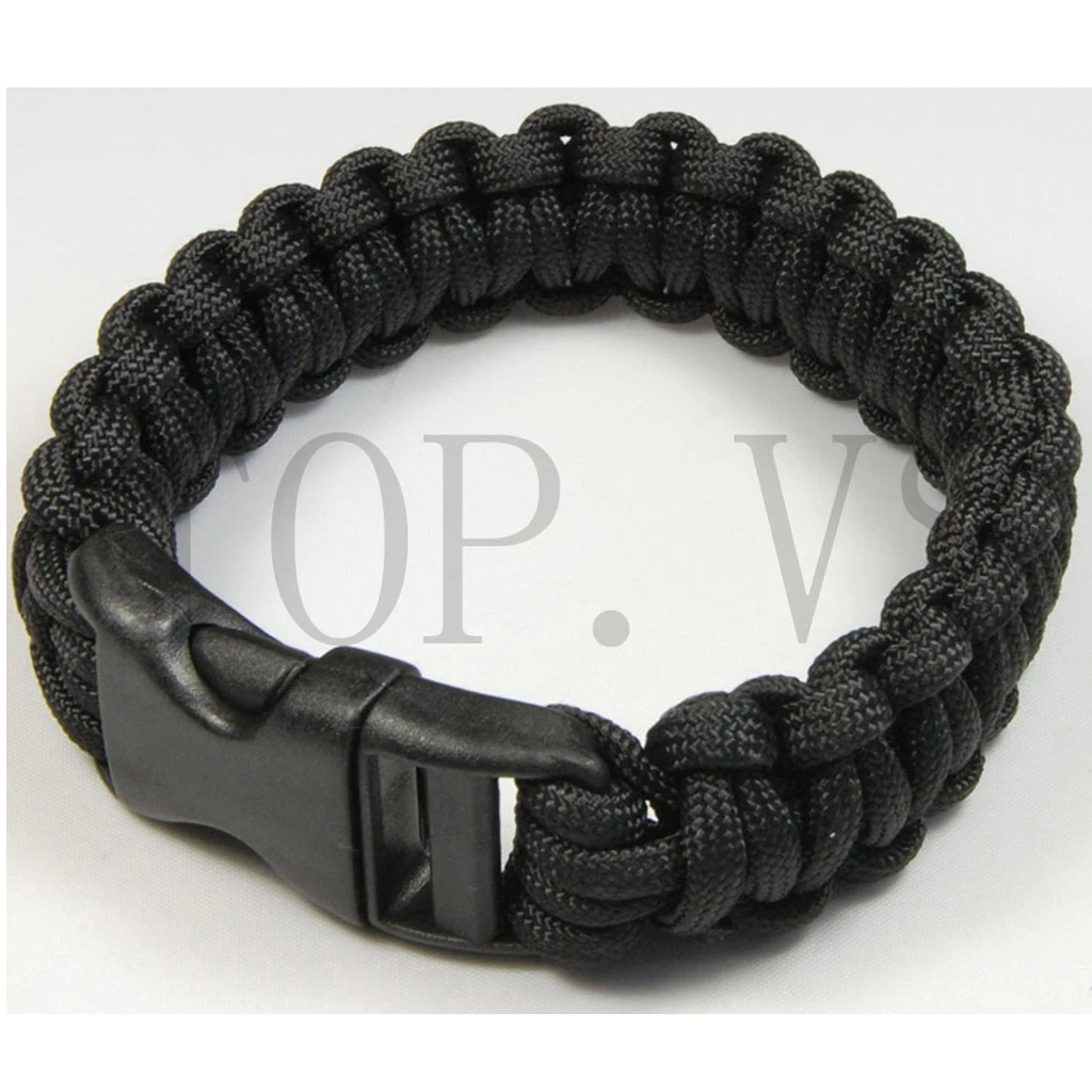 550 Paracord Military Camping Hiking Hunting Survival Bracelet Parachute  Cord #1