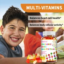 Multivitamin Gummies Natural for Children Gut Health Immune Digestive Support