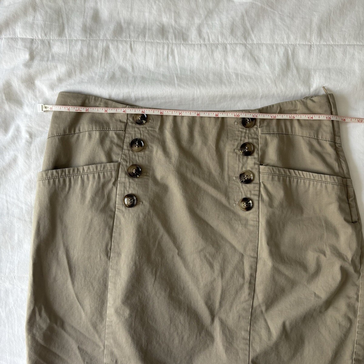 hm tan skirt
