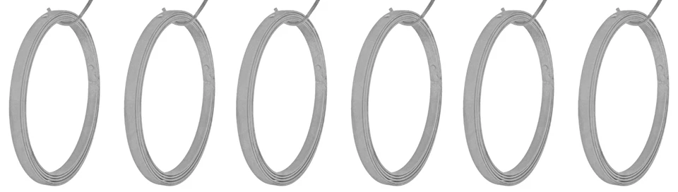 Esfera de acero adorno de césped jardín topiario 14"" metal acabado plateado se pliega plano Foto 2 de 4