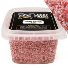 Huge Miniatures Loose Foliage, Cherry Blossom Foam Flock – 16oz Resealable Tub