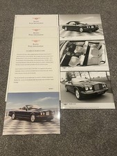 BENTLEY AZURE PRESS PACK - 1995 Rare Item Geneva Motorshow Prestige Rolls-Royce