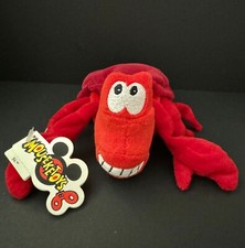 Disney Store Mini Bean Bag Plush Sebastian Crab Little Mermaid New W/ Tag D105