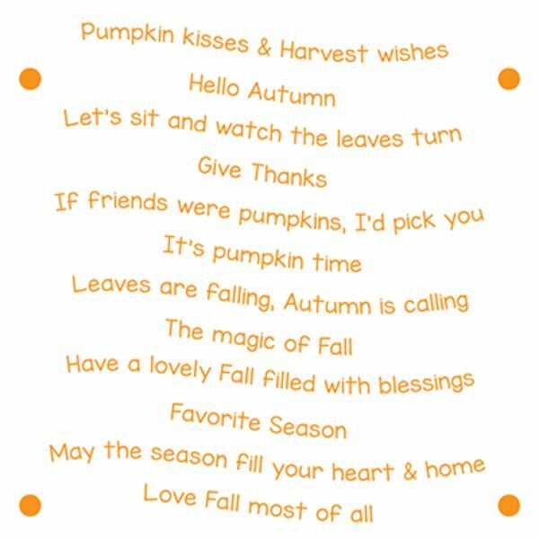 NEW LDRS Creative Clear Stamp Harvest Wishes Stack