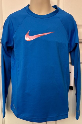NWT NIKE Girls Swimsuit Bundle, 1 Piece, 2 Piece + Swimshirt Sz XS (6/7) $118 - Picture 4 of 9
