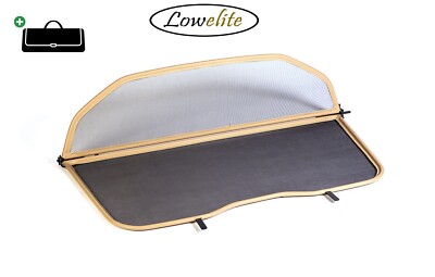 Windschott Volvo C70 2 ( 2006-2013 ) Cabrio Windabweiser Beige+ Tasche
