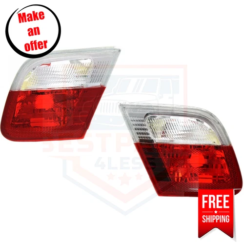 Tail Light Set of 2 Halogen Left & Right for 2001-2003 BMW 325Ci Base