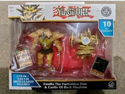 YU GI OH! 3,75'' 2-FIGUREN BATTLE PACK (EXODIA/CASTLE OF DARK)