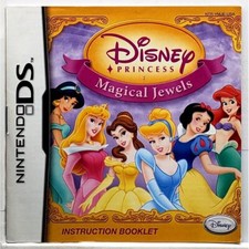 Manual Only Disney Princess Magical Jewels Nintendo DS Authentic