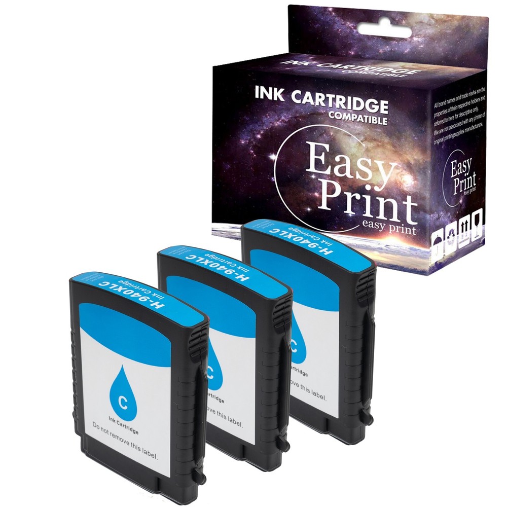 3PK HP940 Ink Cartridge InkJet Pro 8000-A809a Pro 8000-A811a Pro 8000-A809n