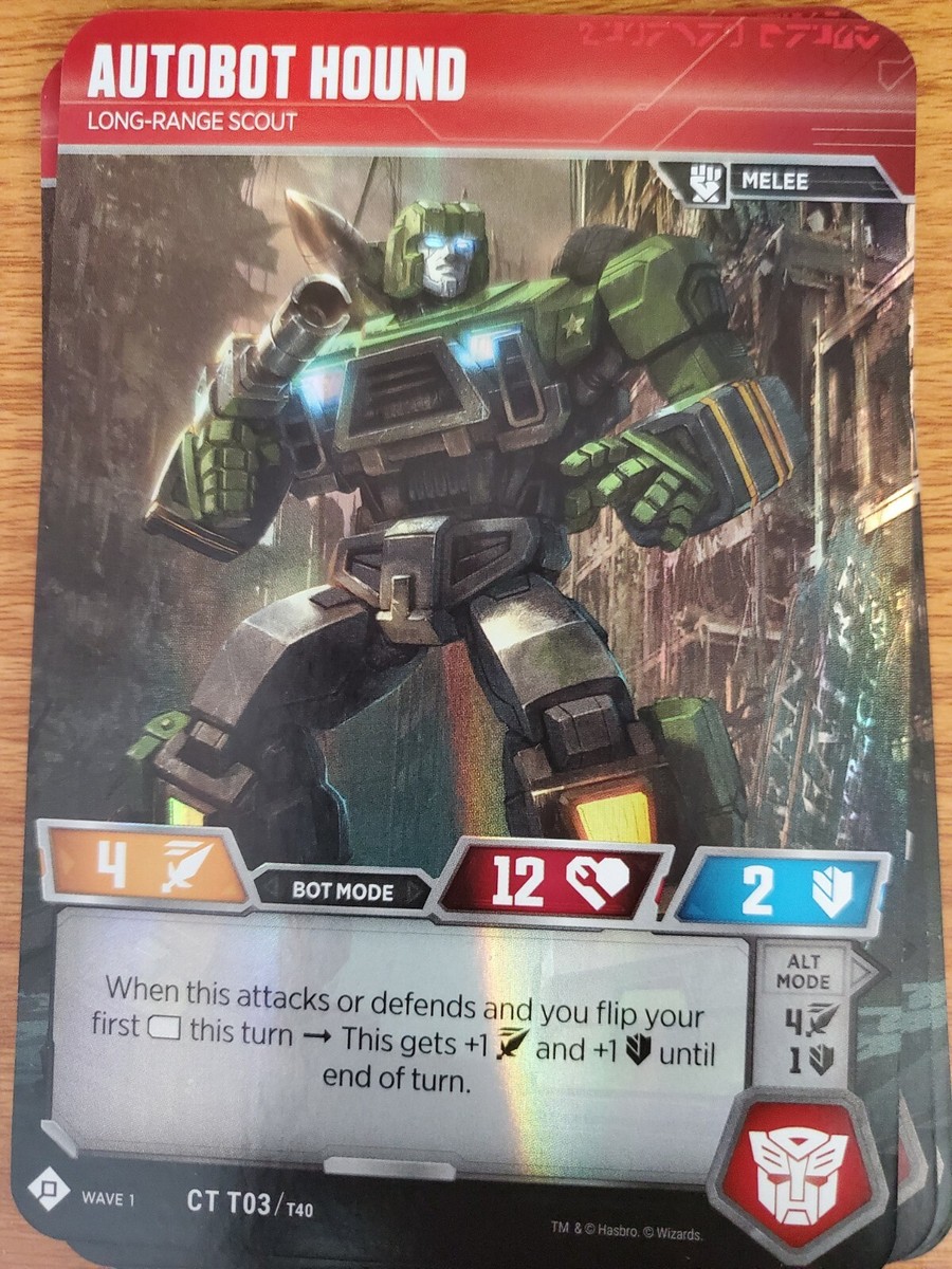 Transformers TCG Season 1 / Wave 1 Large Character Cards * Pick