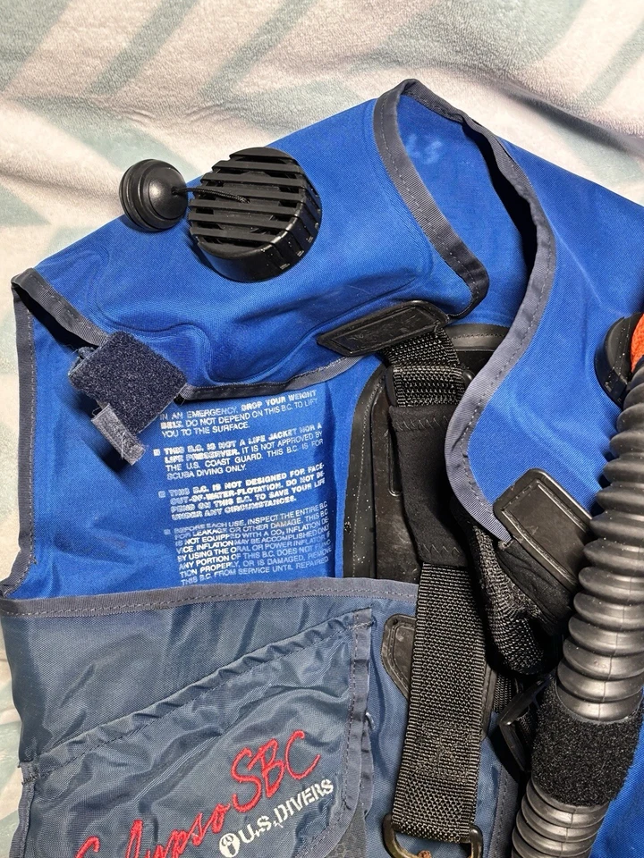 US DIVERS CALYPSO SBC XSMALL XS SCUBA VEST BC - Image 4 of 4