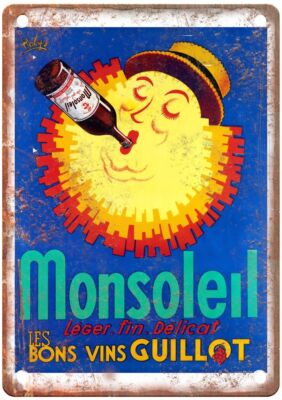 1929 Vintage Liquor Poster Retro Look Reproduction Metal Sign E1270