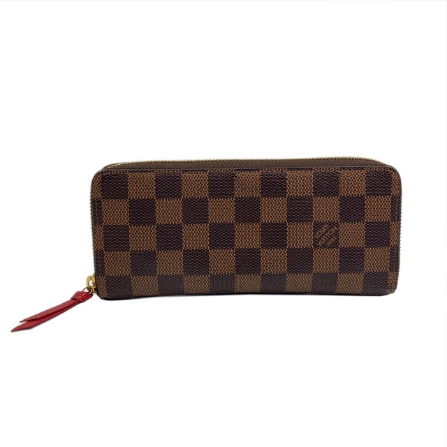 Louis Vuitton Damier Ebene Clemence Wallet N60534 for sale online | eBay