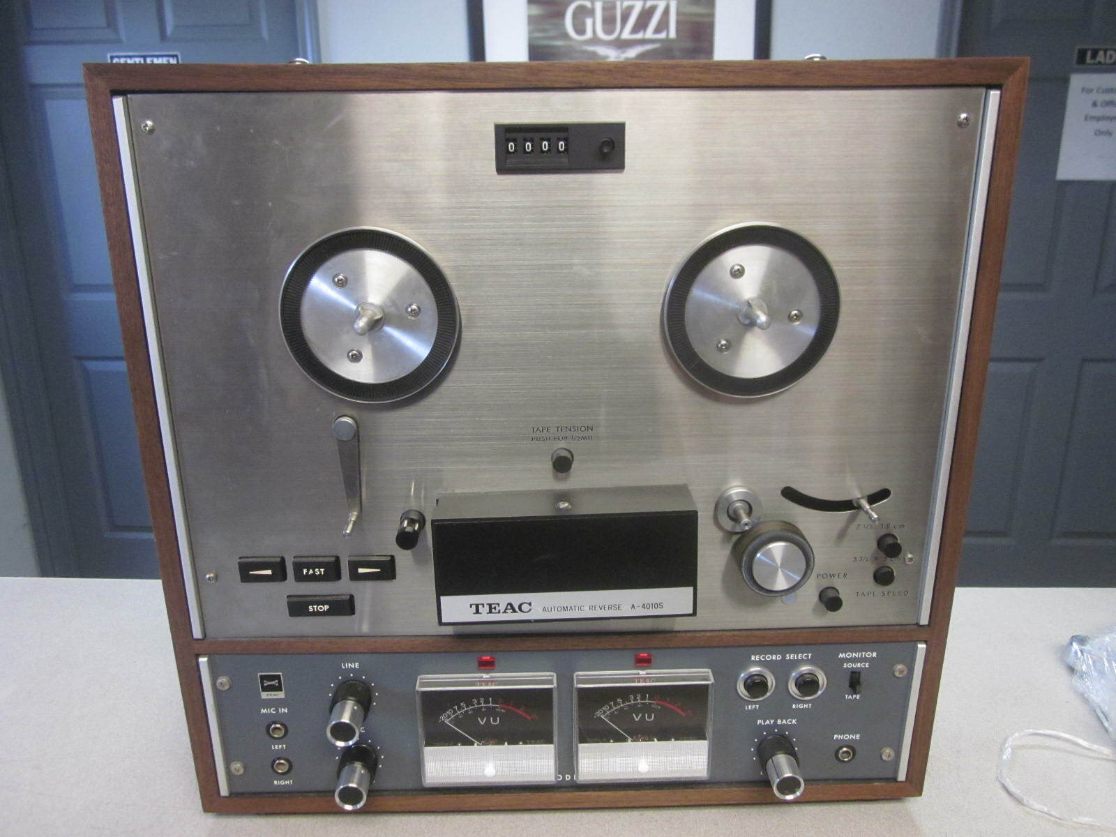 Teac Reel to Reel Stereo Tape Deck Model A-4070 Bi Directional Recording