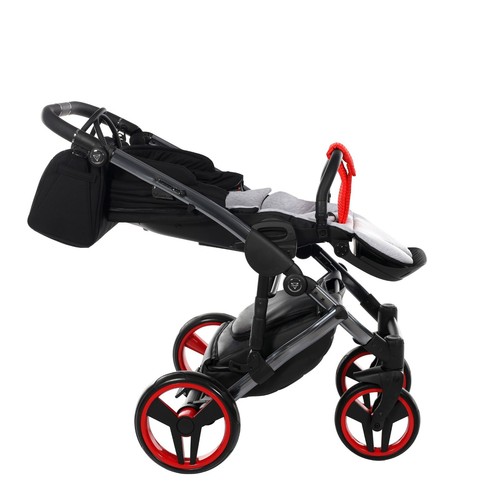 JUNAMA DIAMOND S LINE V2 BABY PRAM 3in1 CARRYCOT + PUSHCHAIR + CAR SEAT - Picture 10 of 59