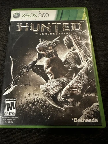 Hunted The Demon's Forge (Microsoft Xbox 360) CIB W/ Manual
