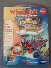 VTech Whiz Kid Learning System Marvel Spider Man & Friends Pre K New C7