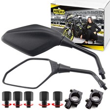 Area1 Rear View Mirror Mirror Set E-Tested for Z125 Z 900 Z 650 Z 800 ER 6n (V06)
