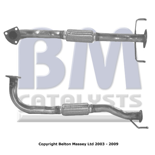 Exhaust Front / Down Pipe fits MAZDA XEDOS CA 1.6 92 to 94 B69N BM FP0140500A - Image 15