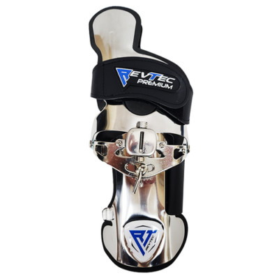 LORD FIELD REVTEC Premium Bowling Wrist Protector, Right Cobra, Silver, M