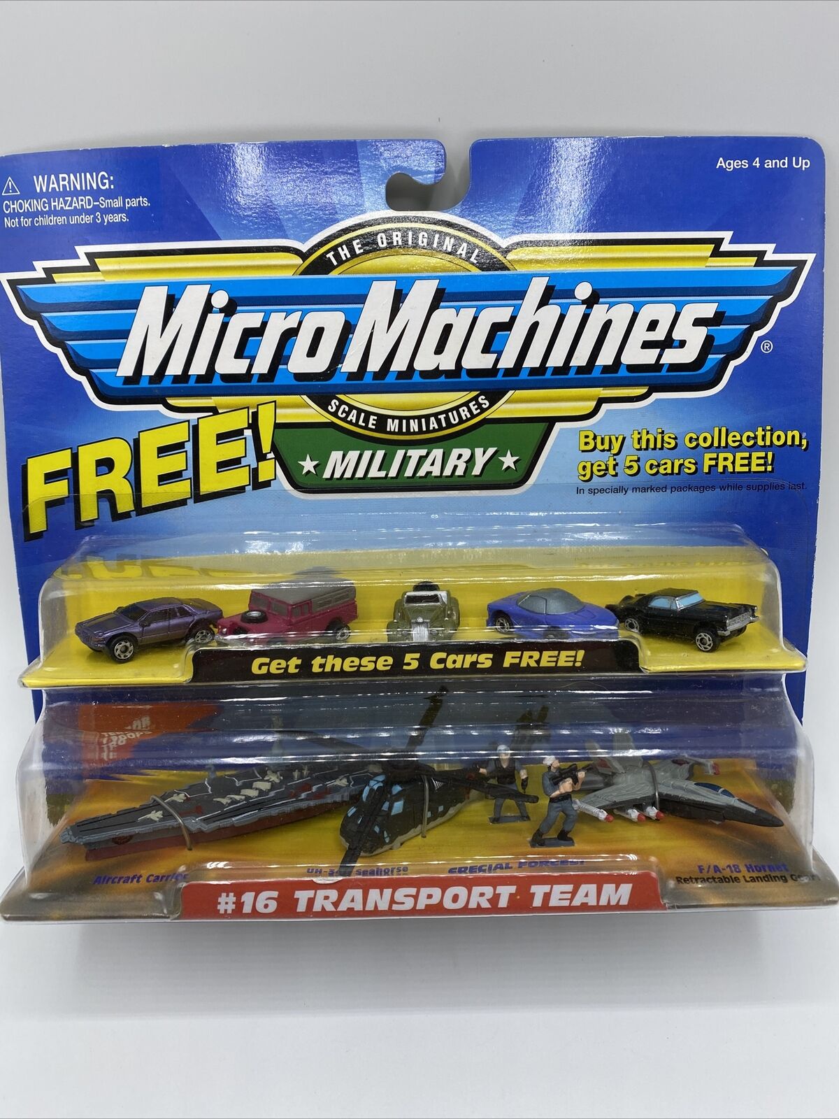 67% OFF of fixed price Galoob Micro Machines MILITARY #16 Transport Team 1999 Te Terror Very popular!