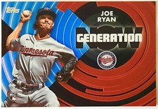 Joe Ryan 2022 Topps Now Generation Red #GN-81 - Minnesota Twins