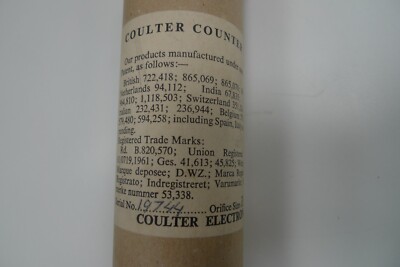 Scharzähler Schar Elektronik Laborgerät 70 Mikron 19744