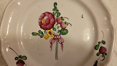 Antique Plate In Faience - Period: 19th Century | eBay