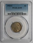 1925 S Buffalo Nickel PCGS AU55